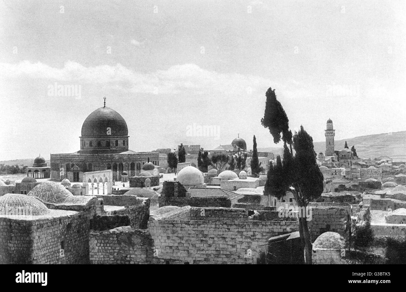 Temple of jerusalem Black and White Stock Photos & Images Alamy