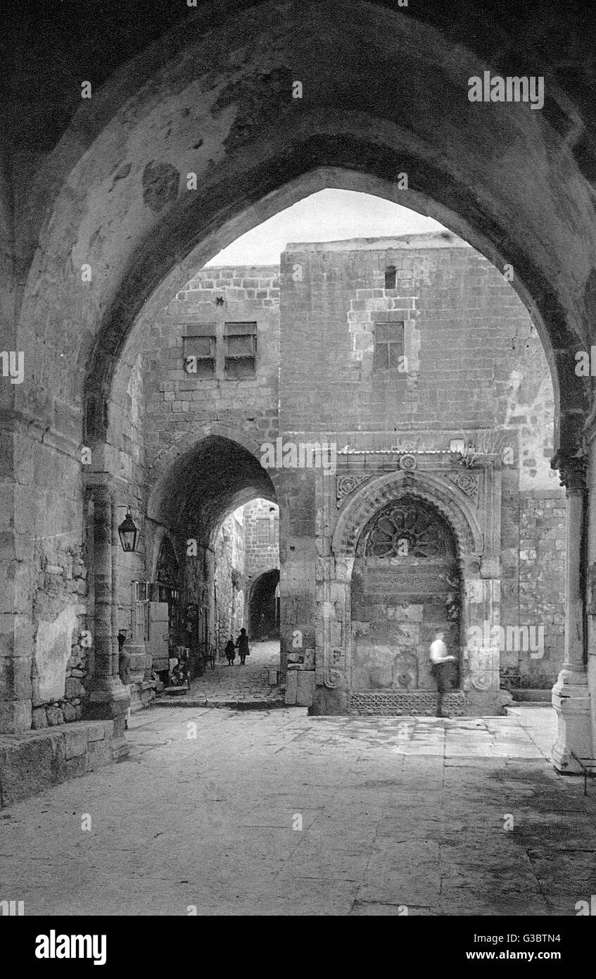 Gate of the chain Black and