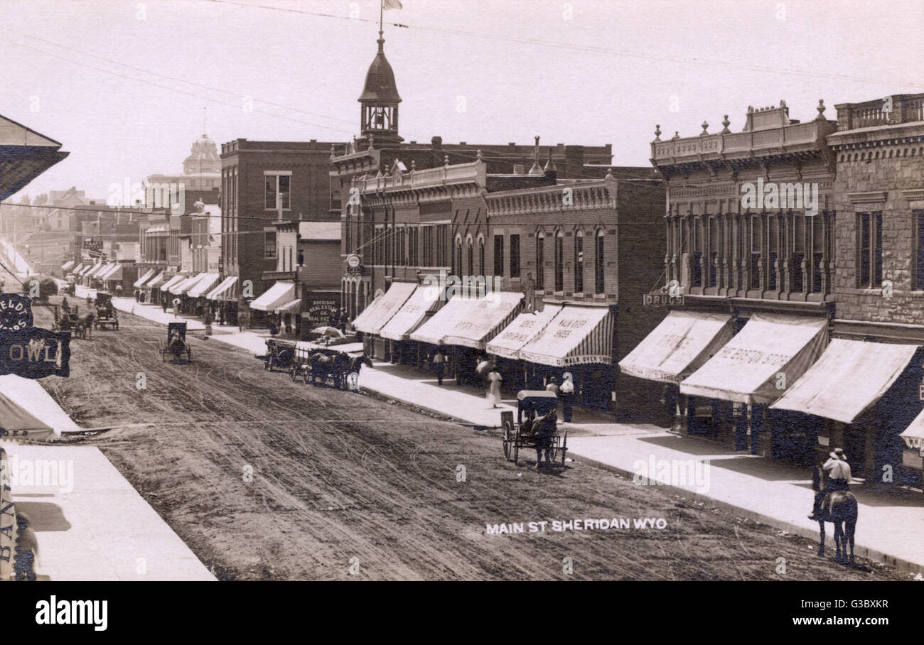 Sheridan Wyoming Usa High Resolution Stock Photography and Images Alamy