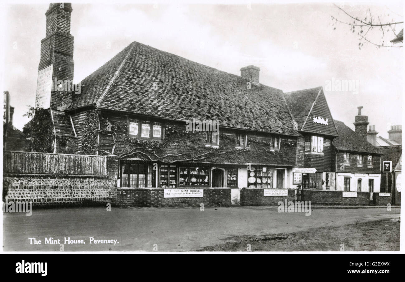 The Mint House, Pevensey, East Sussex Stock Photo Alamy