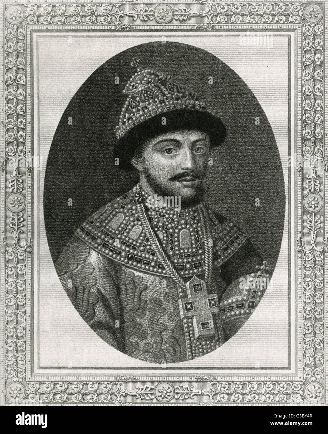 Tsar Feodor III of Russia Stock Photo - Alamy