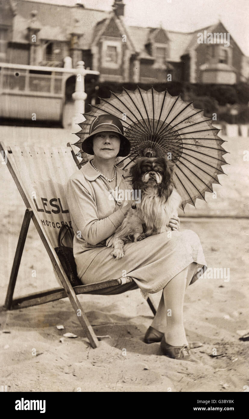 1920s Beach Woman High Resolution Stock Photography and Images - Alamy