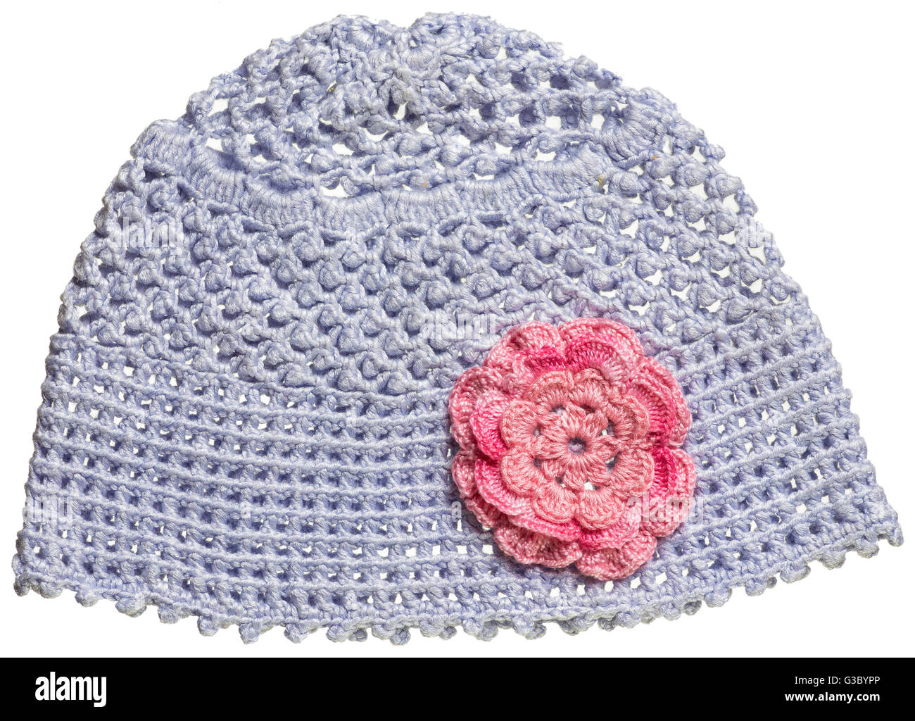 Bonpoint Baby Floral Piob Hat in Blue