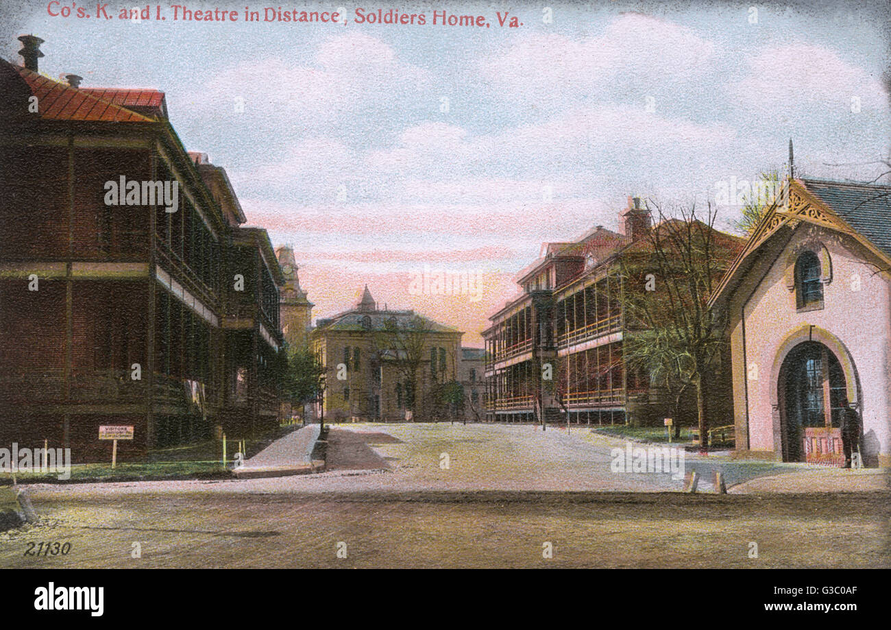 Street in Hampton, Virginia, USA Stock Photo Alamy