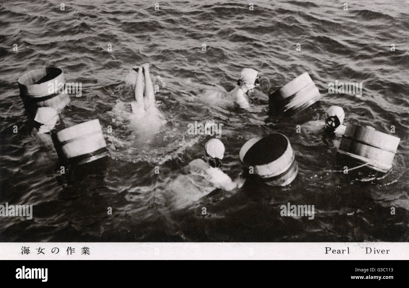 Japanese Pearl Divers Stock Photos & Japanese Pearl Divers Stock Images