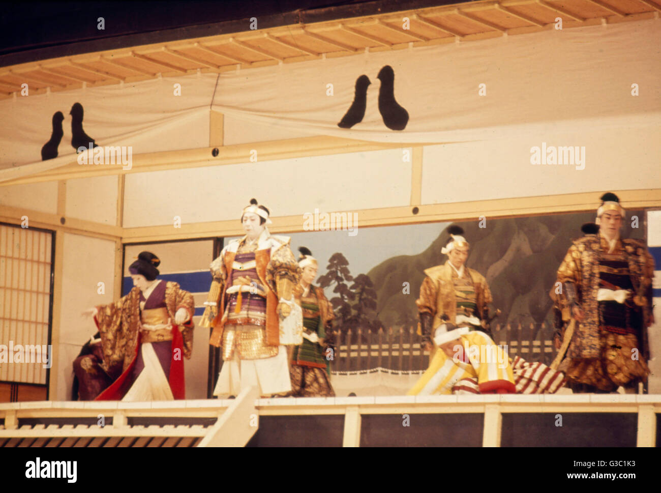 Kabuki theatre performance, Tokyo, Japan Stock Photo Alamy