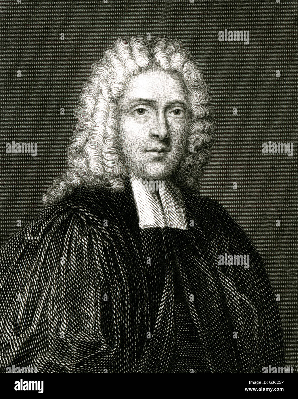 John 'Orator' Henley, Reverend - English clergyman Stock Photo