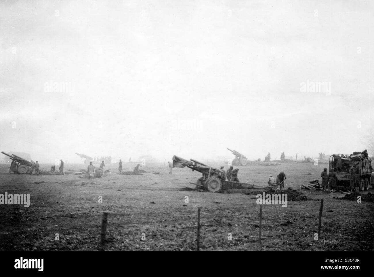 Battle of the Bulge, 1944 Stock Photo