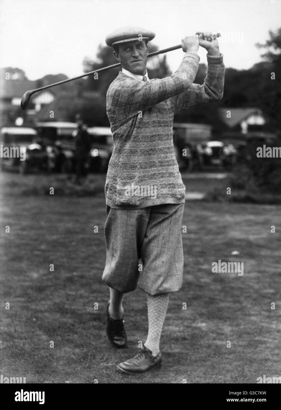 Charles Whitcombe, English golfer Stock Photo
