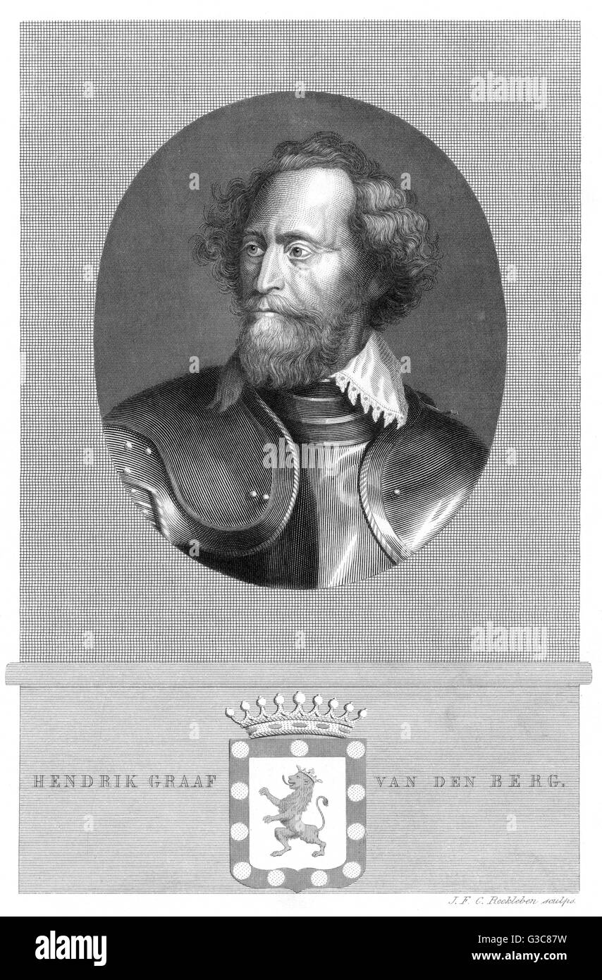 HENDRIK graf VAN DEN BERG Flemish military commander         Date: 1573 - 1638 Stock Photo