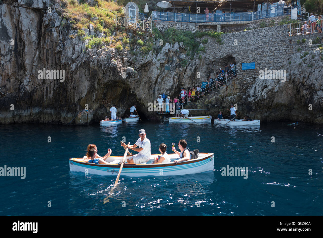 Blue grotto of capri hi-res stock photography and images - Alamy