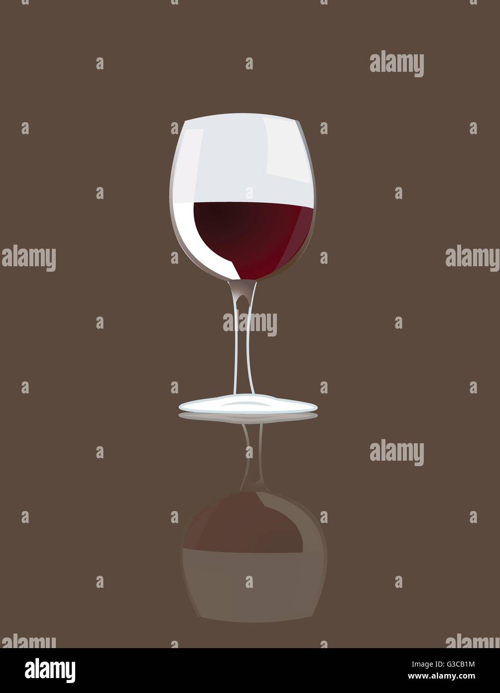 Winery red wine pouring Stock Vector Images - Alamy