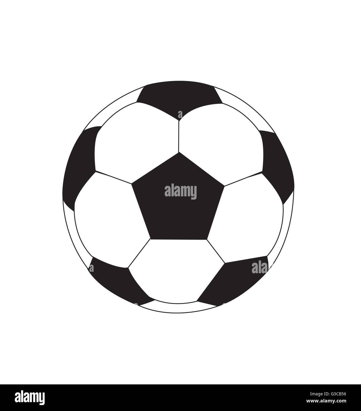 high quality isolated soccer ball Stock Vector Image & Art - Alamy