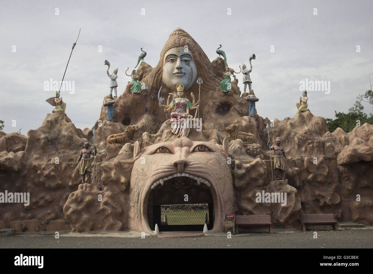 Hanuman temple. Ajwa, Baroda Gujarat, India Stock Photo Alamy