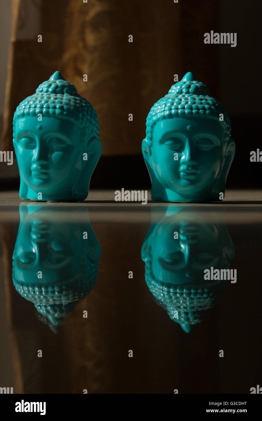 The Blue Buddha an artifact of Gautam Buddha the prince who became the