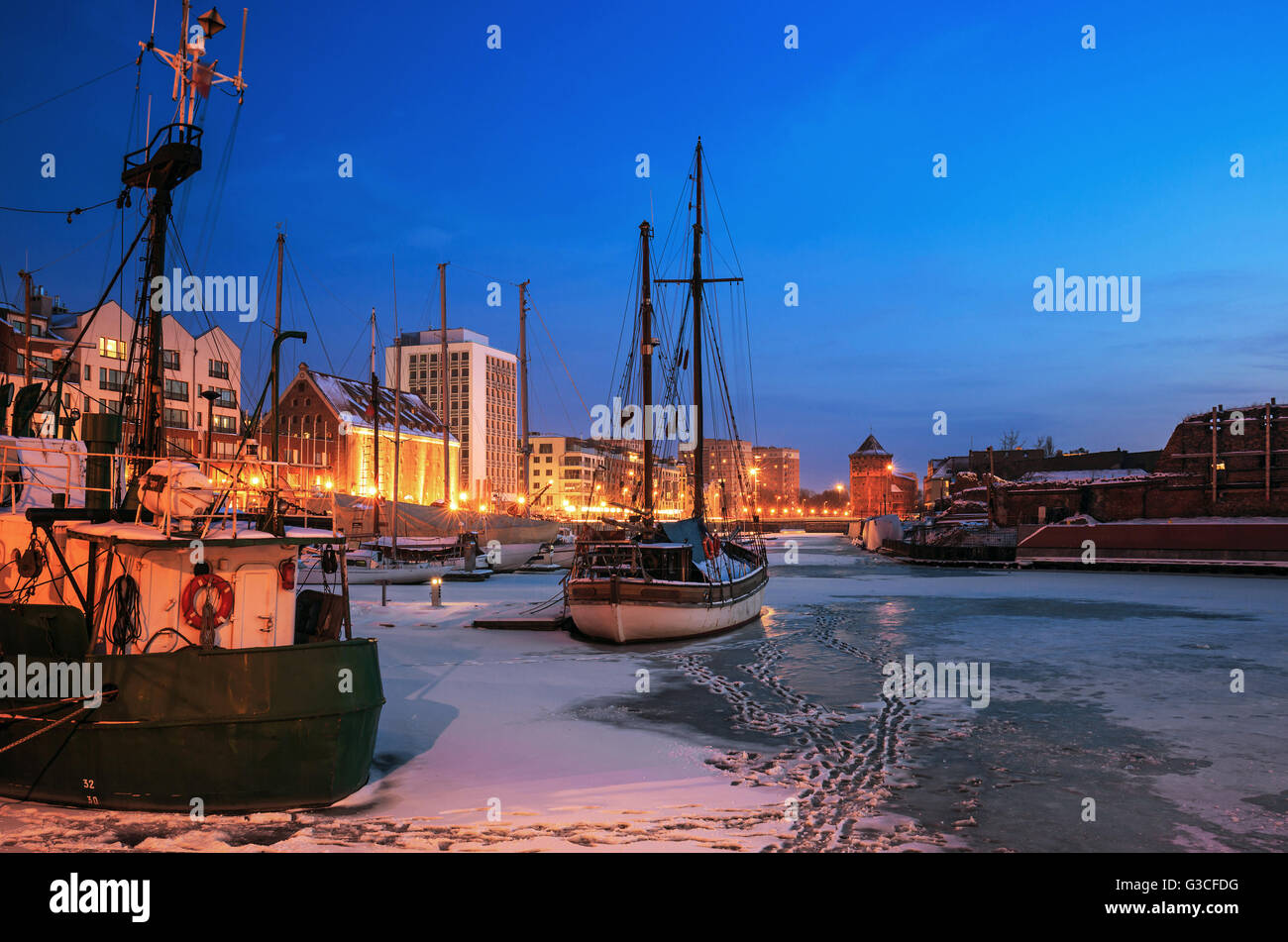 Gdansk winter hi-res stock photography and images - Alamy