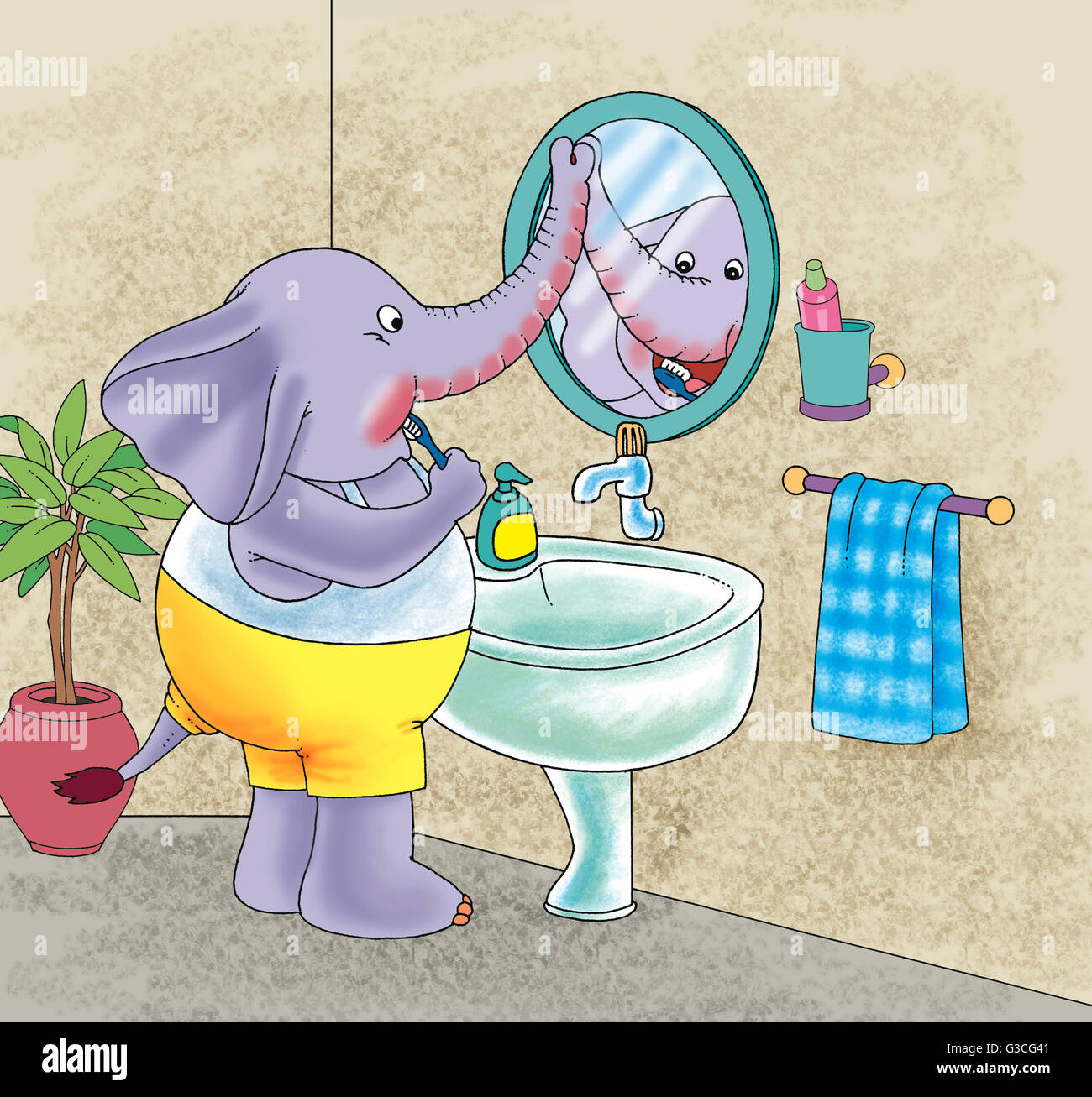 Elephant Toothpaste High Resolution Stock Photography and Images Alamy