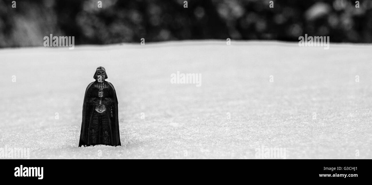 Darth Vader Star Wars Micro Machines Stock Photo