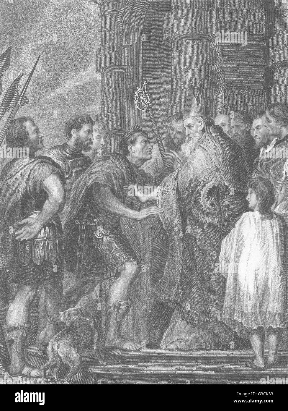 St ambrose Black and White Stock Photos & Images Alamy