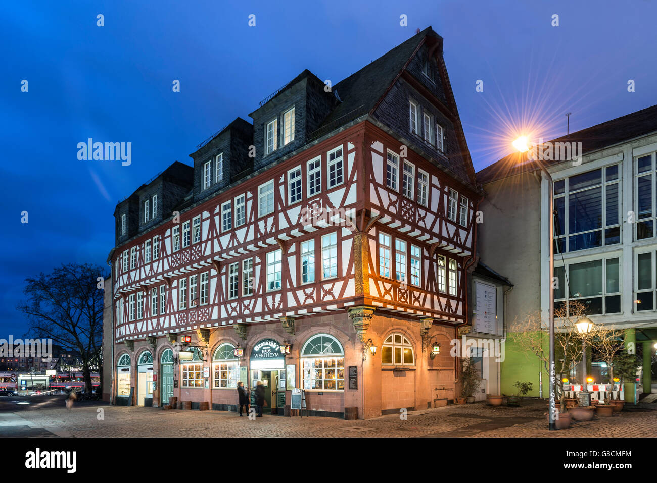 Frankfurt on the Main, Hessen, Germany, Europe, house Wertheym (Haus