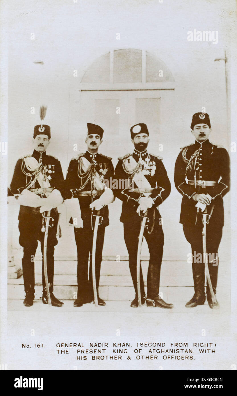 King mohammed nadir shah of afghanistan hires stock photography and