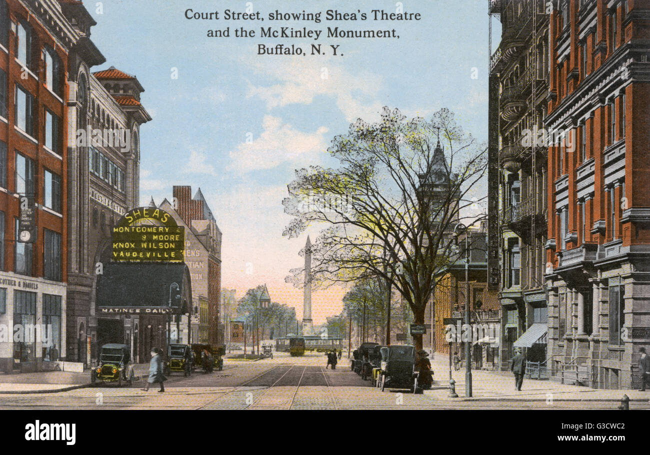 Court Street Buffalo New York State USA Stock Photo Alamy