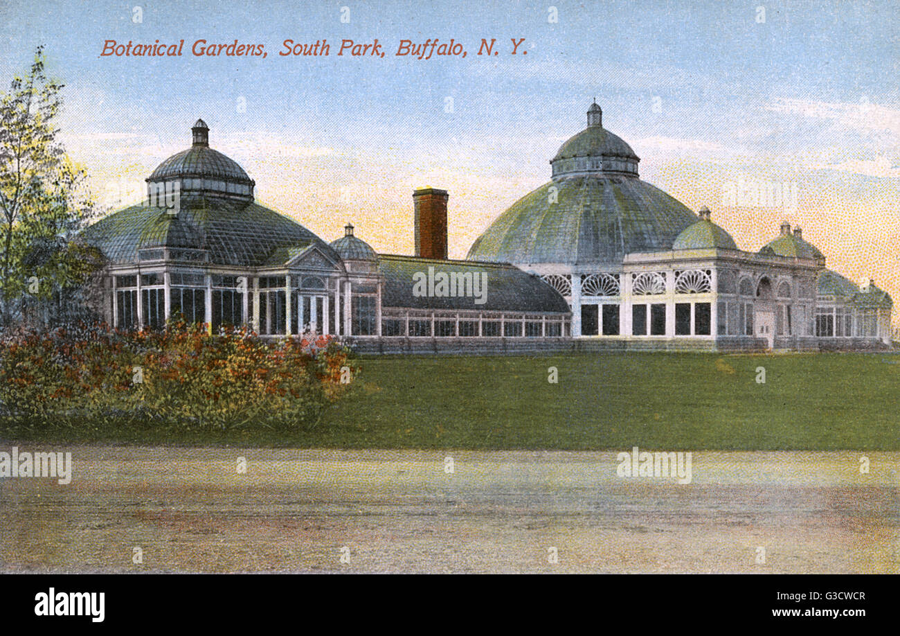 Botanical Gardens, Buffalo, New York State, USA Stock Photo Alamy