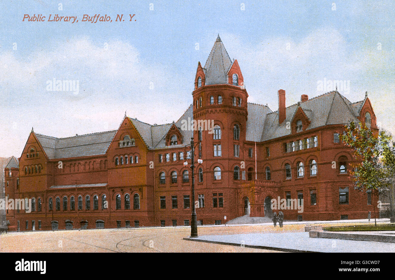 Buffalo public library building hires stock photography and images Alamy