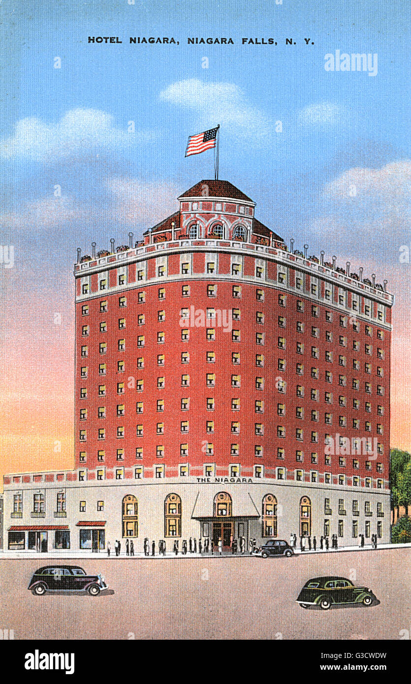 Hotel Niagara, Niagara Falls, New York State, USA Stock Photo - Alamy