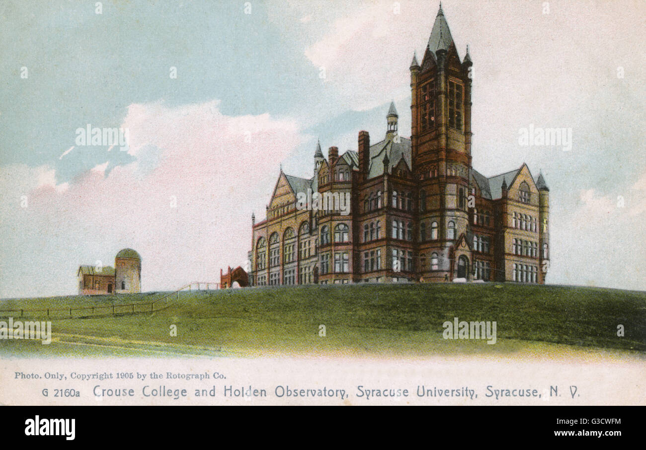 Crouse College, Syracuse, New York State, USA Stock Photo