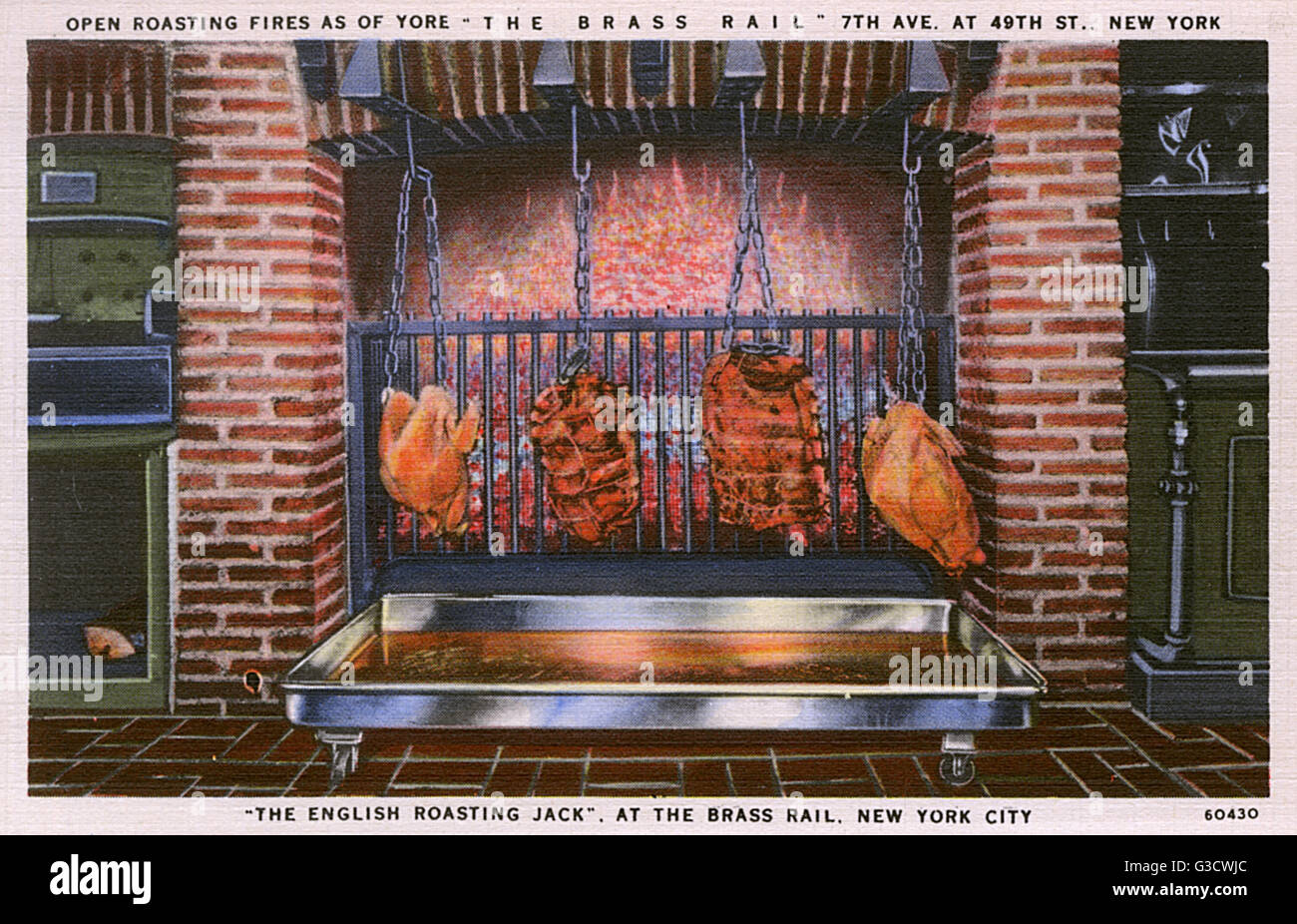 The Brass Rail restaurant, New York City, USA Stock Photo Alamy