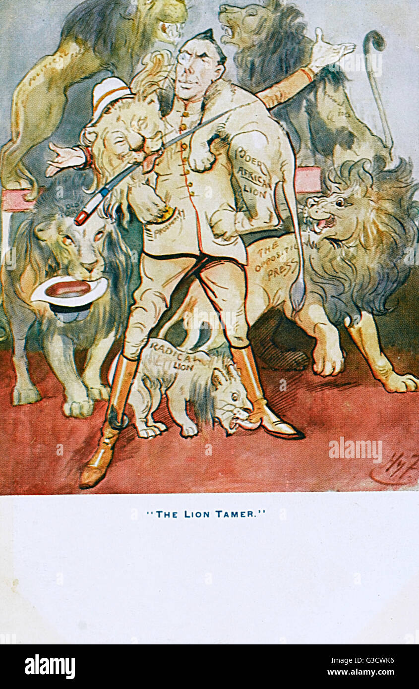 Circus lion tamer hi-res stock photography and images - Alamy