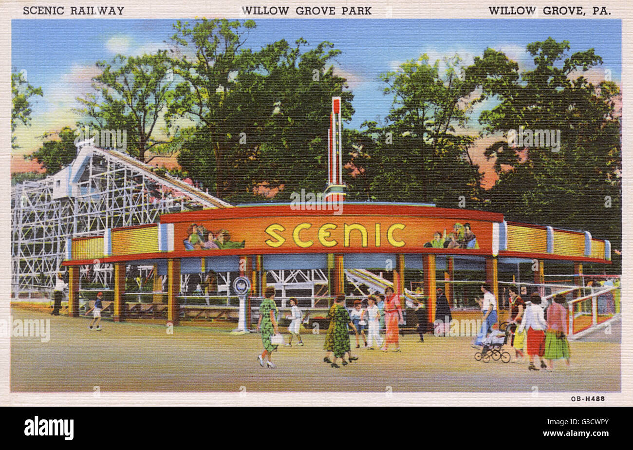 Willow grove amusement park hires stock photography and images Alamy