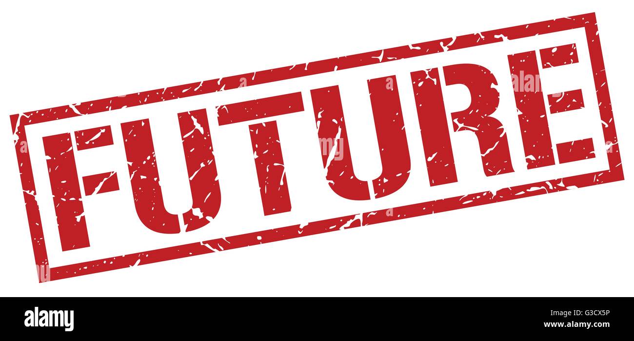 future red grunge square vintage rubber stamp Stock Vector Image & Art ...