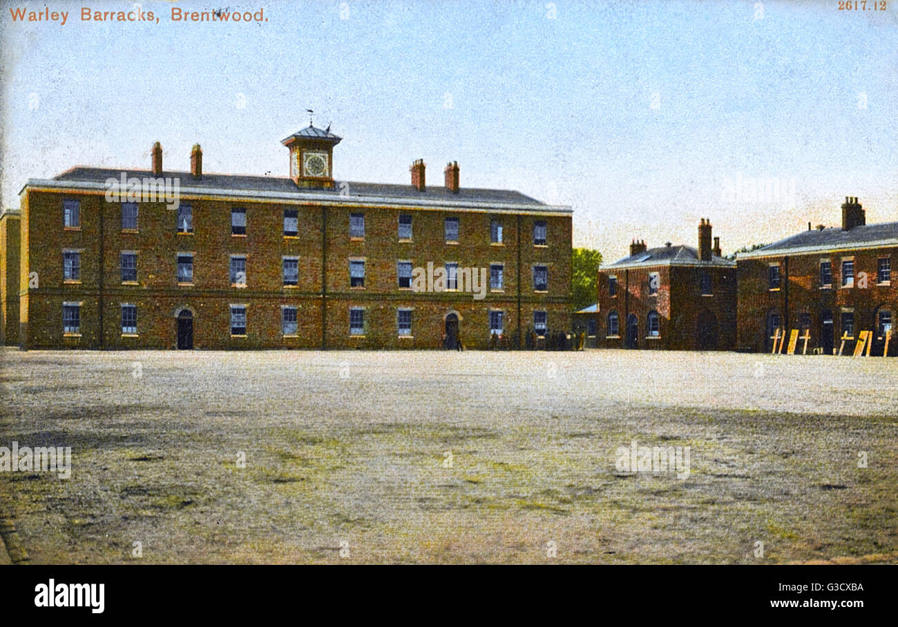 Warley Barracks Brentwood, Essex. Date circa 1904 Stock Photo Alamy