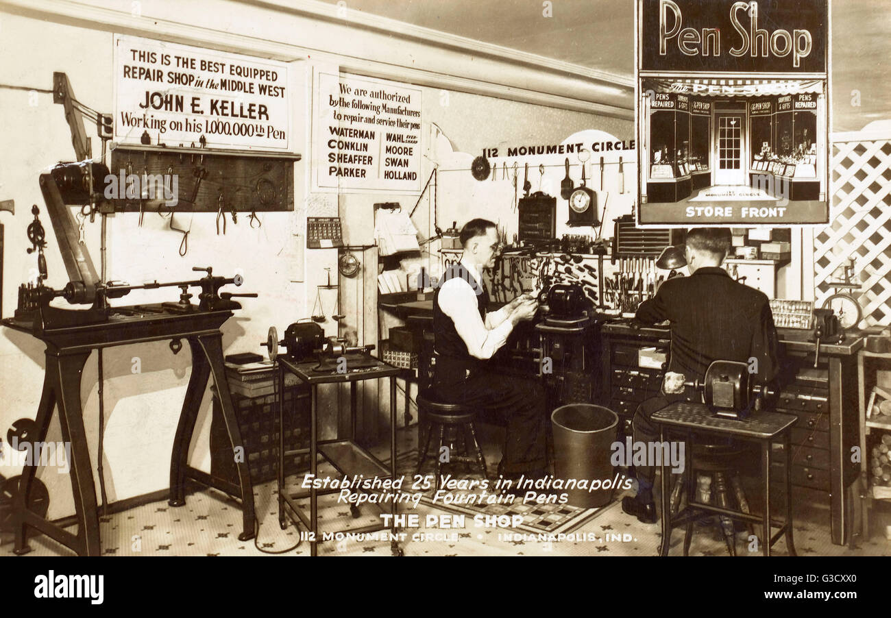 Waterman fountain pen hires stock photography and images Alamy