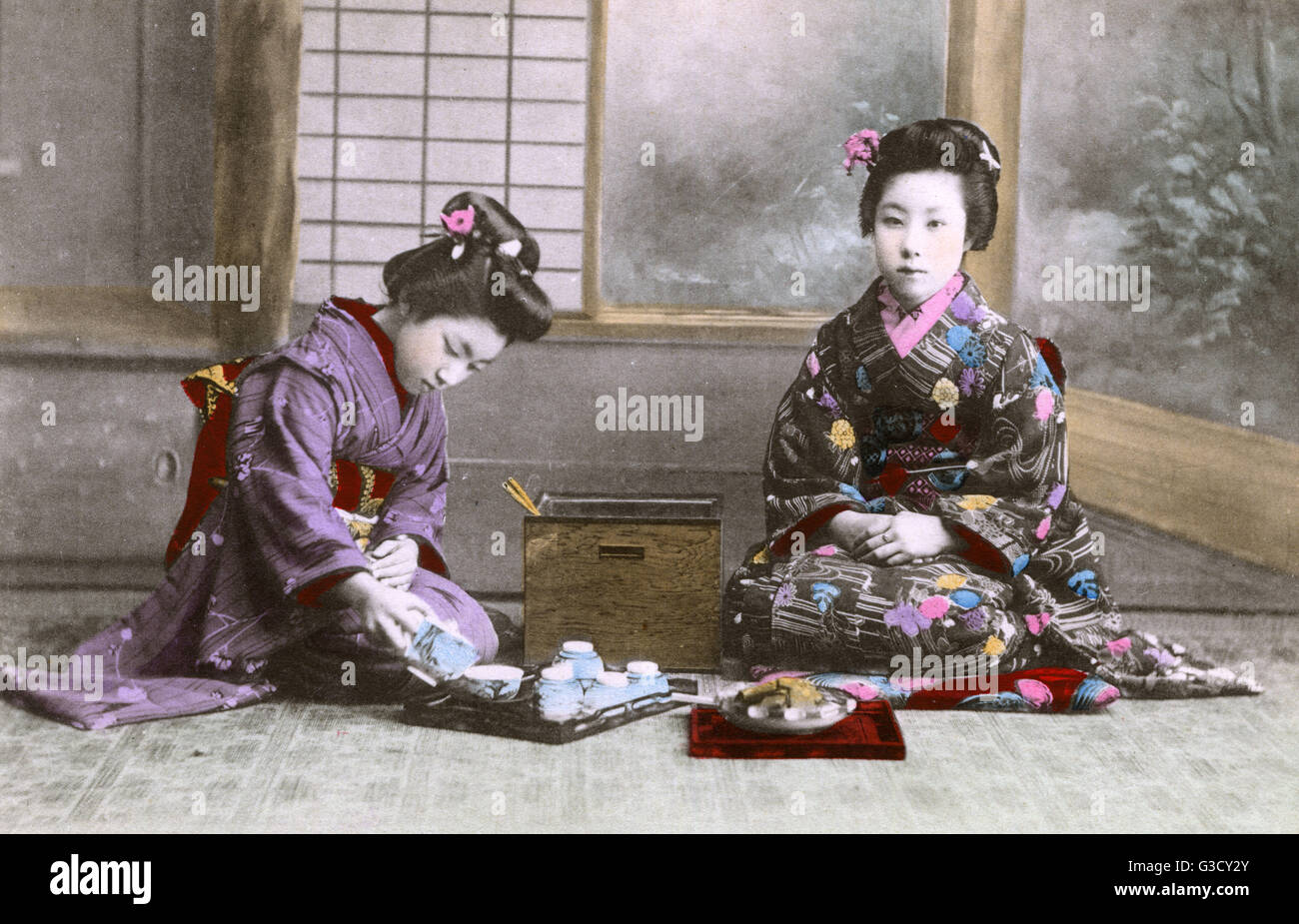 Japan - Japanese tea ceremony Stock Photo - Alamy