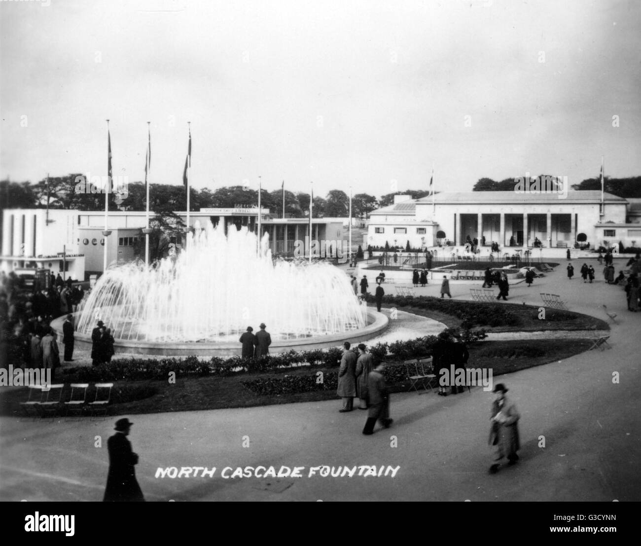 British Empire Exhibition - Glasgow, Scotland, 1938 Stock Photo