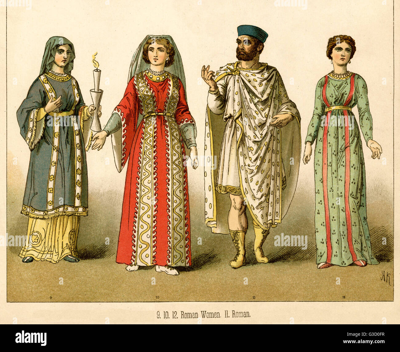 roman clothing female
