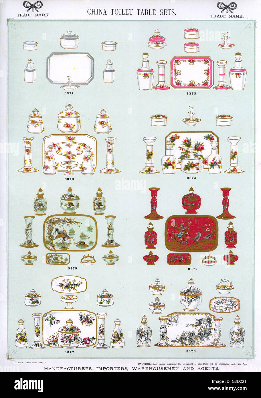 China toilet table sets hi-res stock photography and images - Alamy
