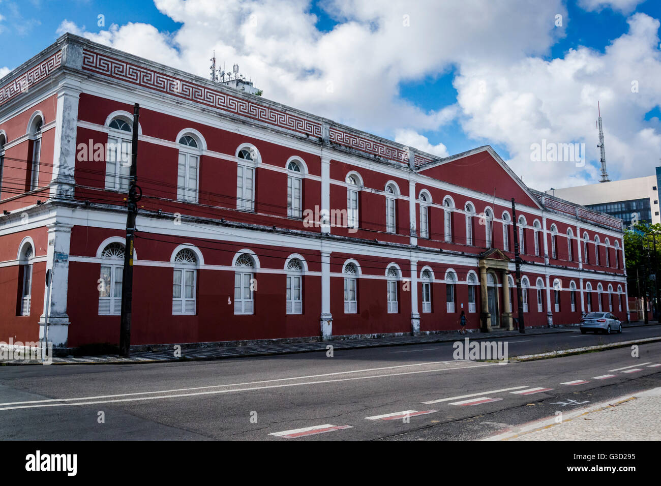 Colonial building on Rua da Aurora, Boa Vista, Recife, Pernambuco, Brazil Stock Photo