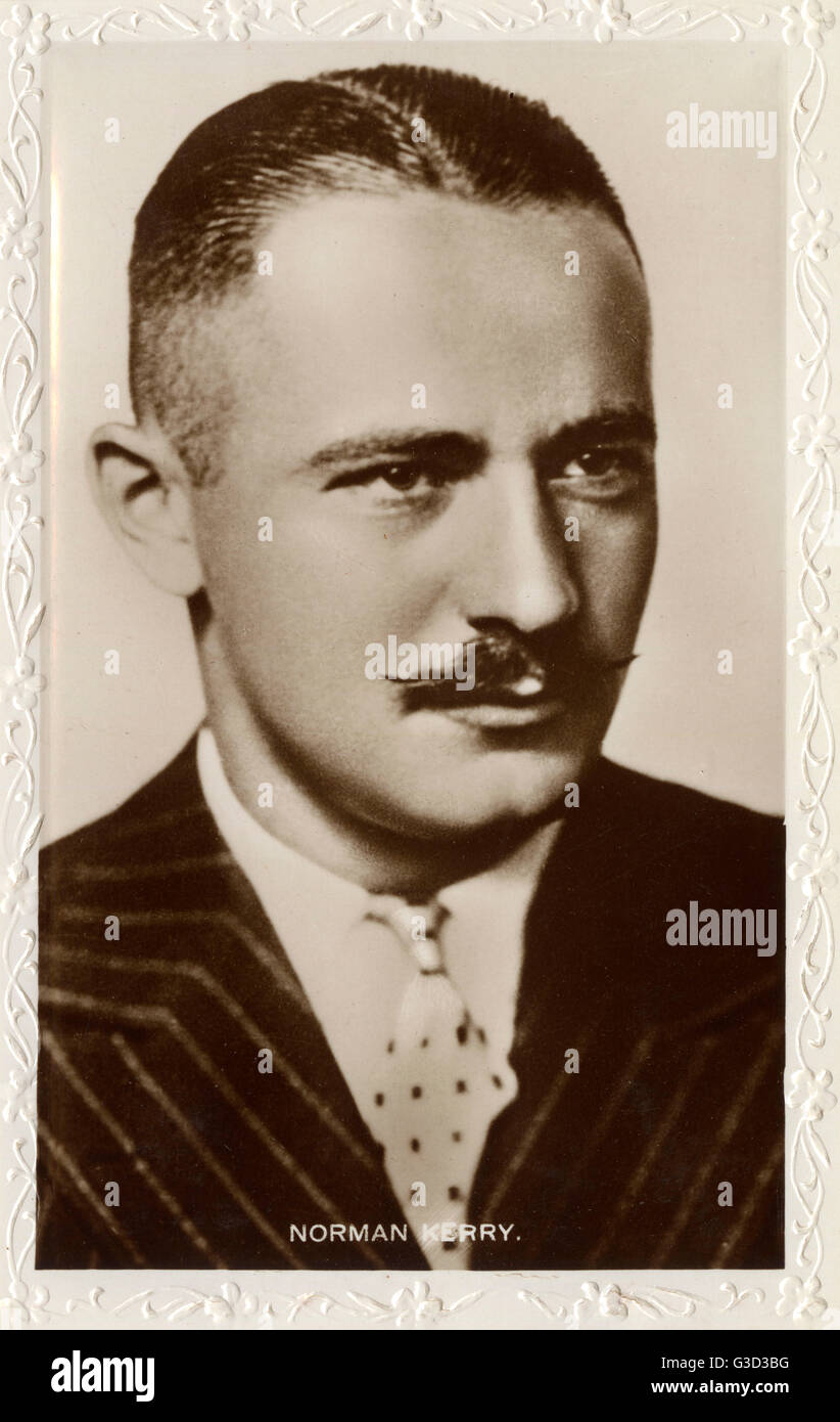 Norman Kerry - American actor Stock Photo - Alamy