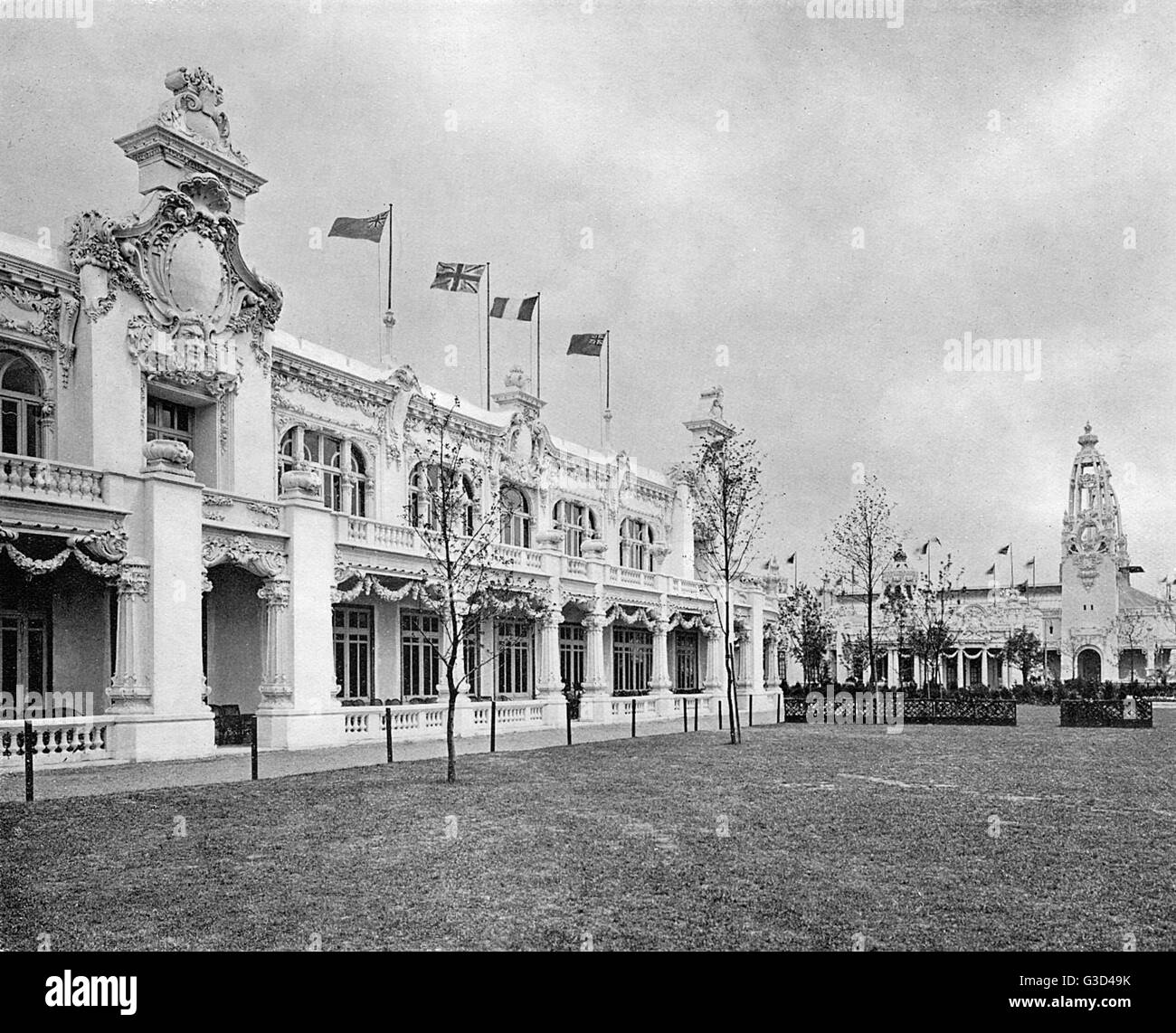 Franco-British Exhibition, White City, London Stock Photo - Alamy