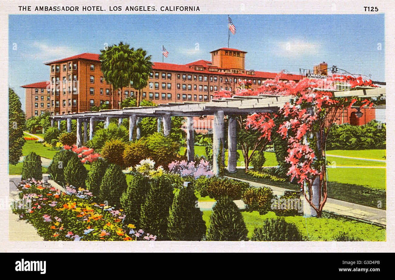 Ambassador Hotel Los Angeles California Usa Date Circa 1930s G3D4PB 