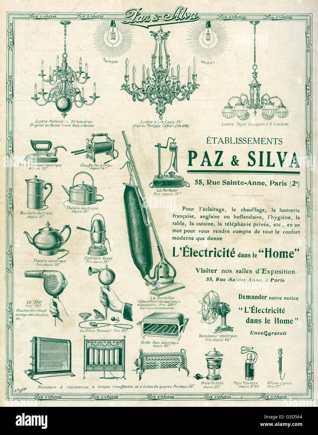 French electrical household items hires stock photography and images Alamy