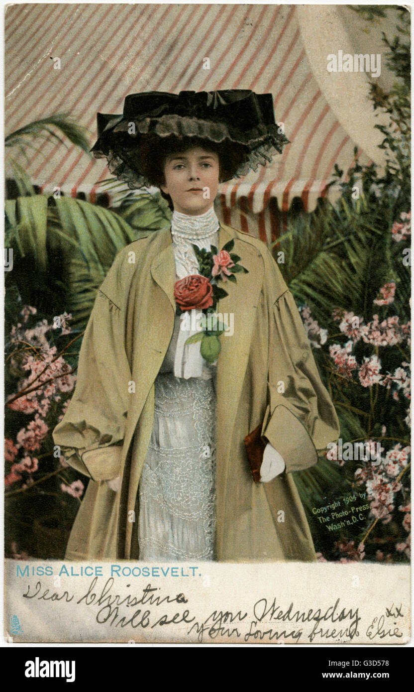 Alice lee roosevelt hi-res stock photography and images - Alamy