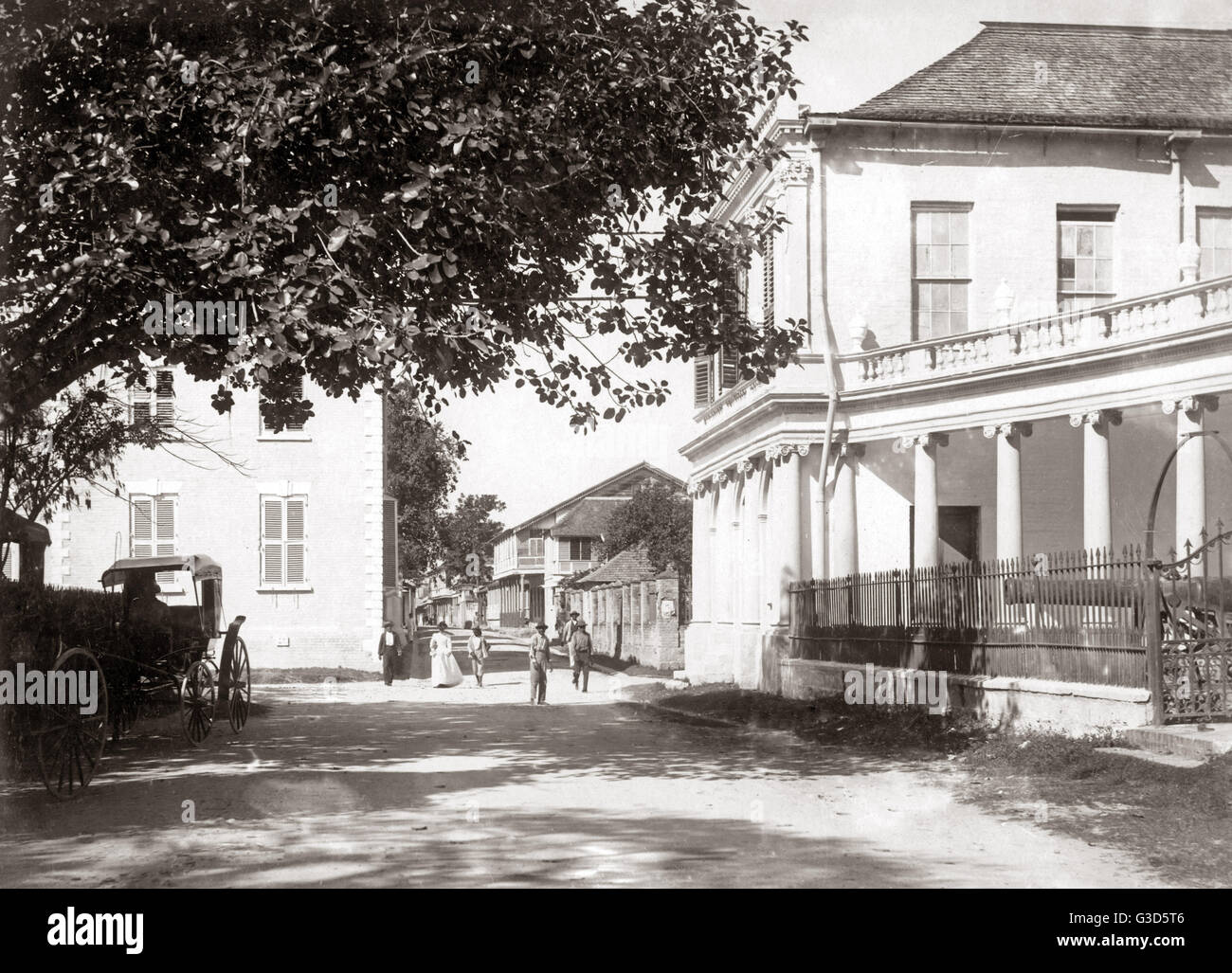 The Old Assembly Rooms Spanish Town Jamaica Circa 1900