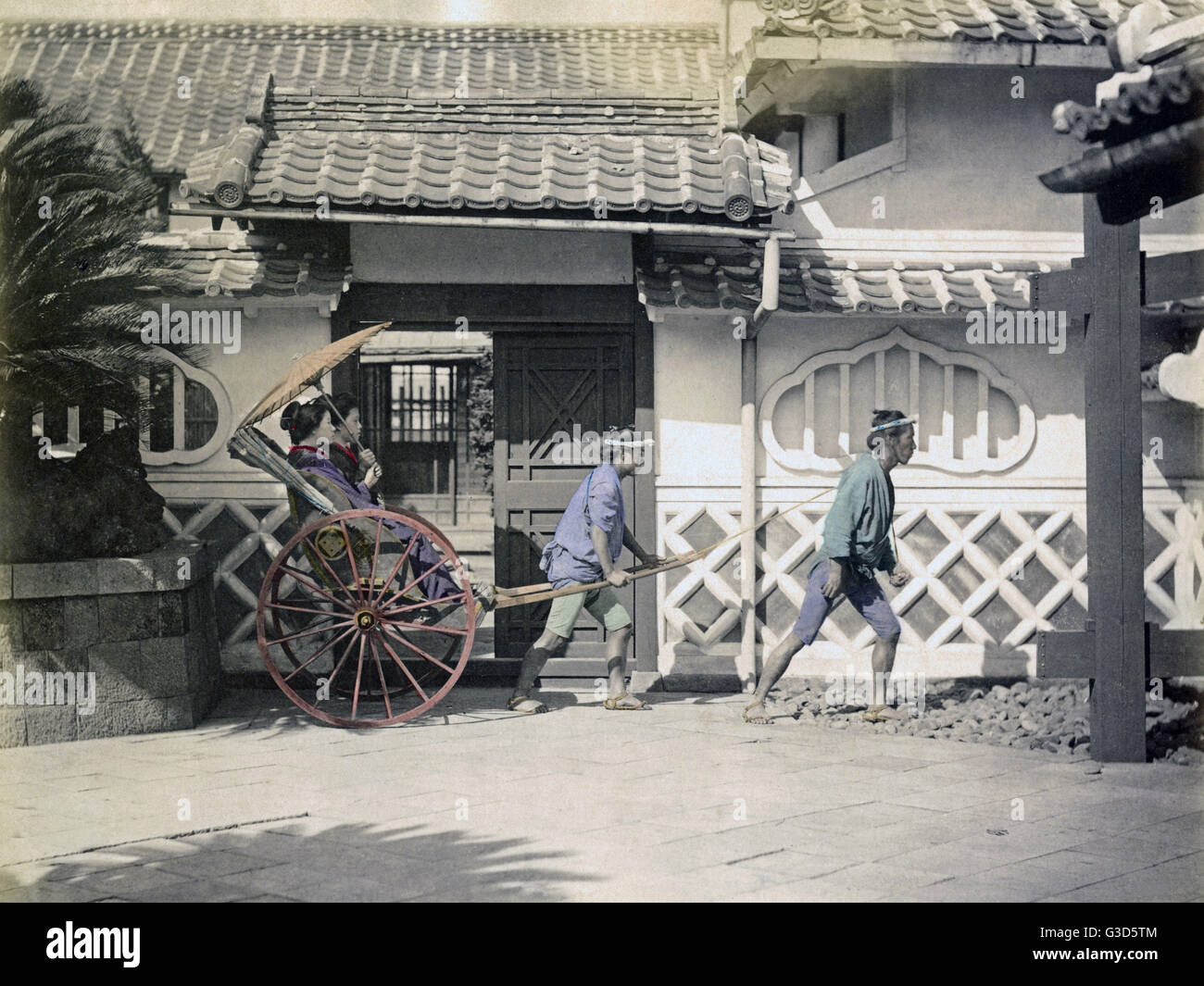 Seto Inland Sea, Onomichi, Japan, circa 1880s Stock Photo