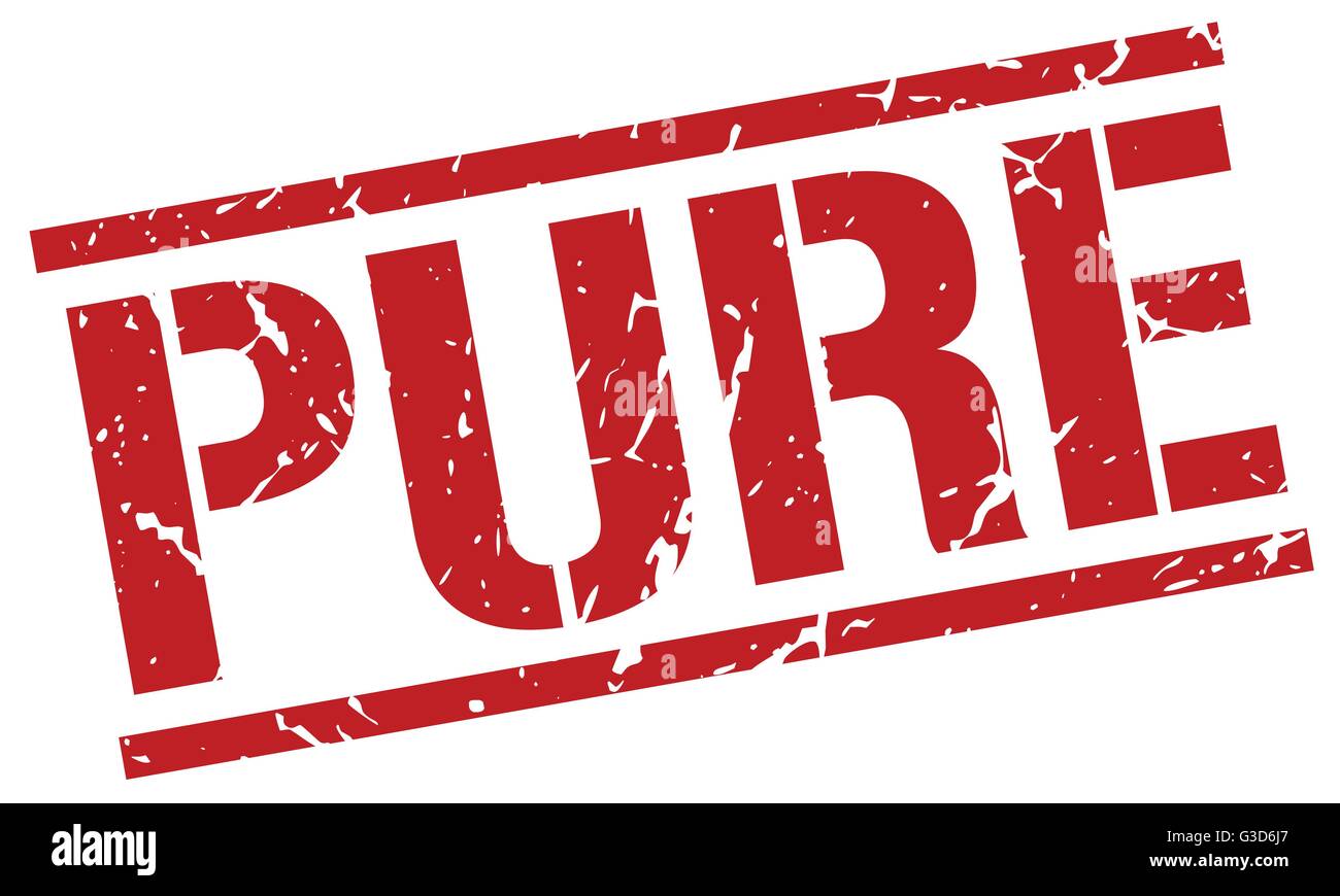 pure red grunge square vintage rubber stamp Stock Vector Image & Art ...
