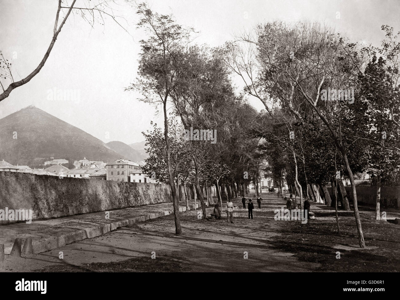 Sestri Ponente, Italy, circa 1890 Stock Photo Alamy